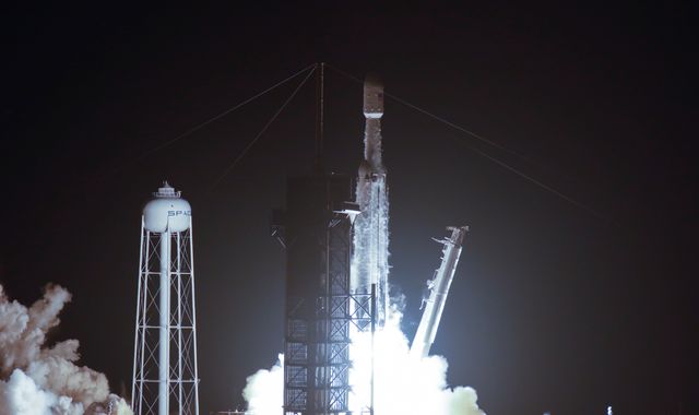 SpaceX launches Falcon Heavy rocket carrying the ashes of 152 people