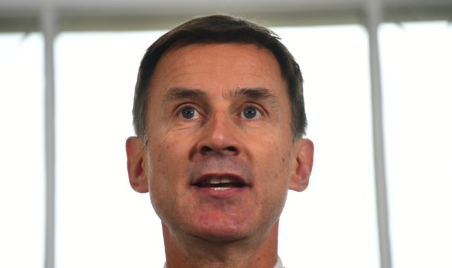 Jeremy Hunt says he agrees '150%' with Donald Trump's criticism of Sadiq Khan on knife crime