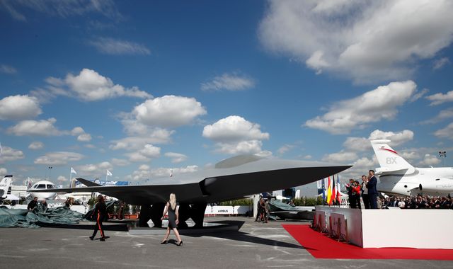 Paris Air Show: Europe to build rival to UK's next-generation fighter jet