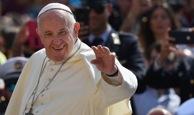 Divine intervention? Pope accidentally gives his blessing to New Orleans Saints