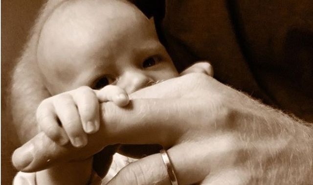 Harry and Meghan share photo of Archie on Father's Day