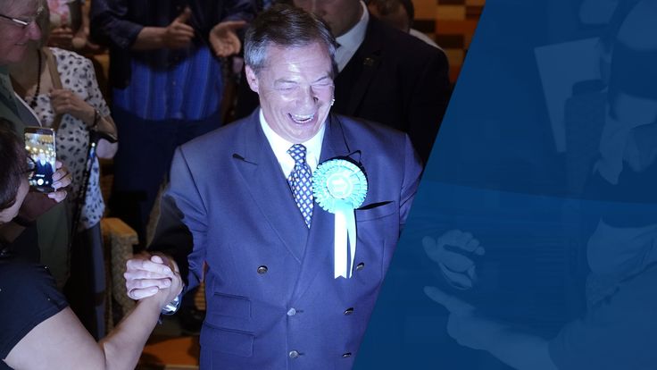 No one is happier about Brexit frustration than Nigel Farage