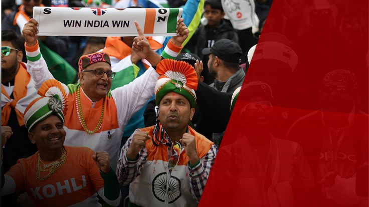 Indian cricket supporters