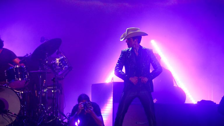 American band The Killers perform the Saturday headline slot at Glastonbury Festival in Somerset, Britain June 29, 2019. REUTERS/Henry Nicholls