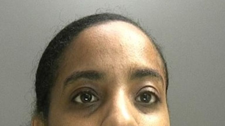 Ashikiah Reid has been jailed for eight months. Pic: West Midlands Police