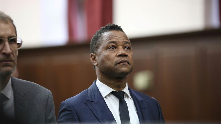 Gooding appears at his arraignment hearing

