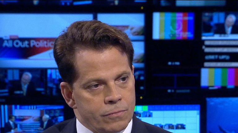 Anthony Scaramucci says Donald Trump is not a warmonger