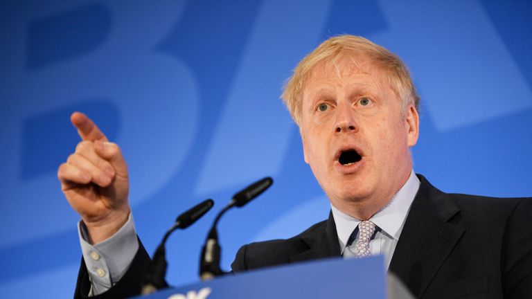 Boris Johnson is the frontrunner in the Tory leadership contest. 