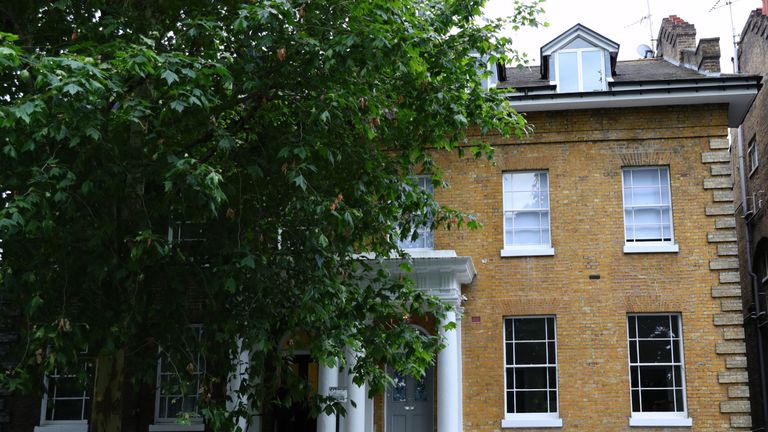 The south London home of Boris Johnson