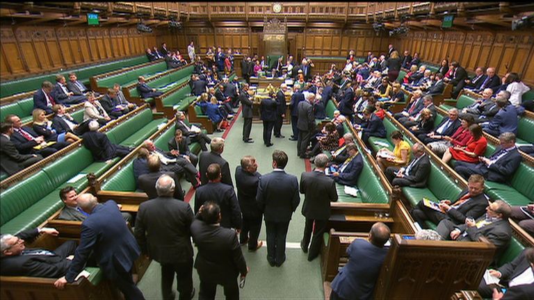MPs have voted on a Labour motion to seize control of the Commons agenda in order to block a no-deal Brexit