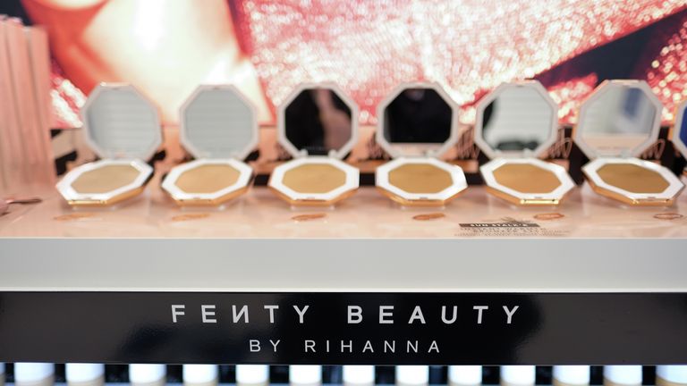 Fenty Beauty made about £78m in its first 40 days since launching