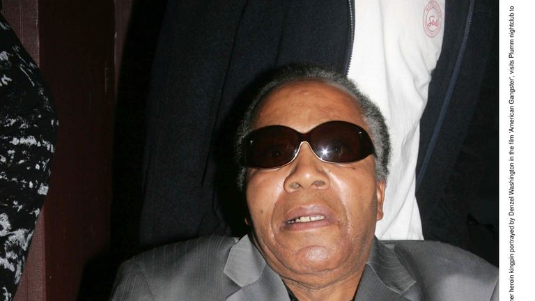 Frank Lucas, a former heroin kingpin who inspired the film American Gangster