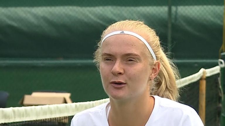 A tennis player with rare genetic disorder prepares for Wimbledon championship