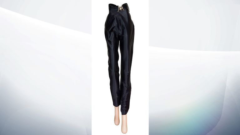 The skin-tight trousers worn by Olivia Newton-John in Grease