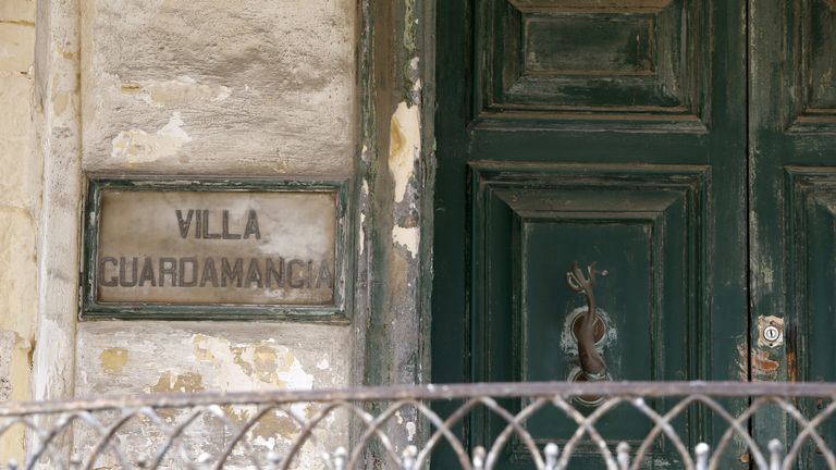 Villa Guardamangia is seen in Pieta, outside Valletta, Malta April 25, 2015