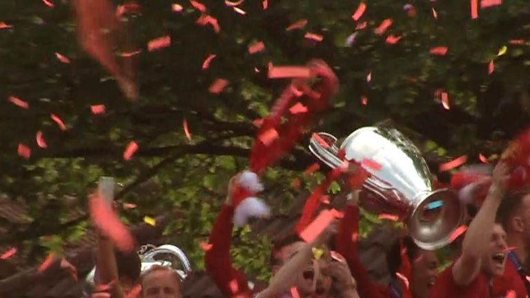 Liverpool&#39;s Champions League victory parade