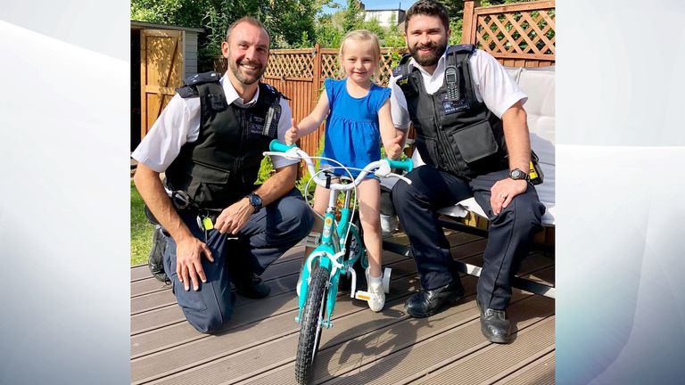 police bike halfords