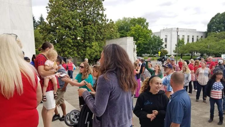 Oregon Republicans Flee State Capitol In Protest At Proposed Climate Bill Us News Sky News