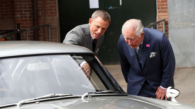 Prince Charles meets Bond