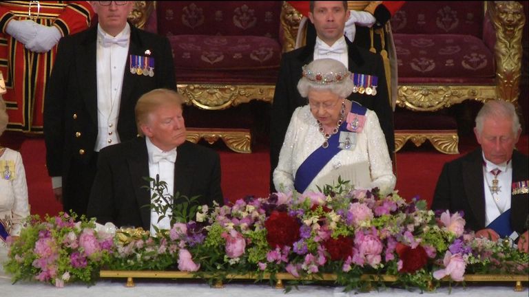 queen and trump