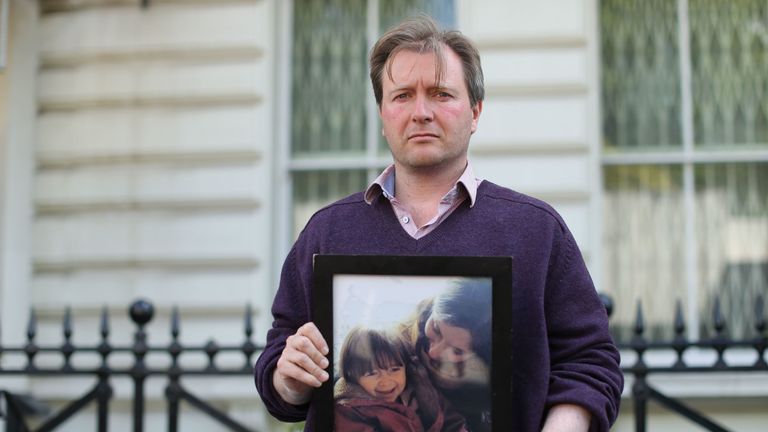 Richard Ratcliffe, husband of British-Iranian woman Nazanin Zaghari-Ratcliffe