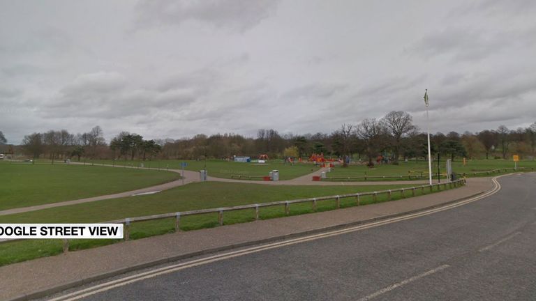 The incident happened at Riverside Park in County Durham. Pic: Google Maps