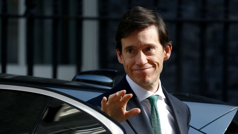 Britain&#39;s Secretary of State for International Development Rory Stewart is seen outside Downing Street, as uncertainty over Brexit continues, in London, Britain May 7, 2019