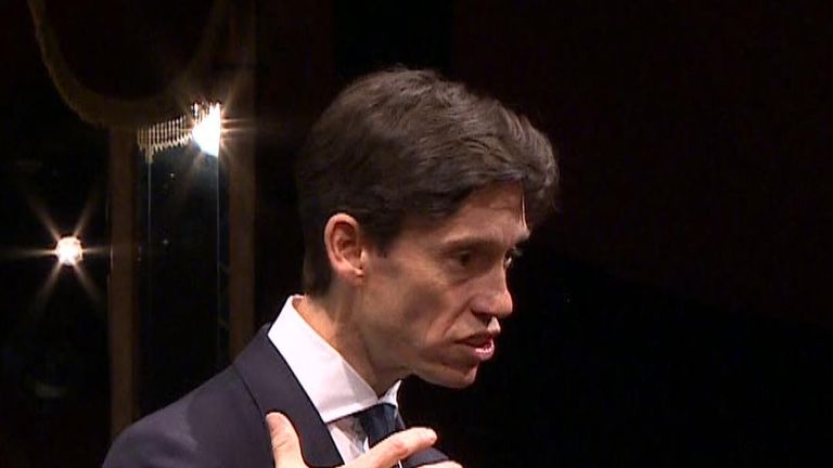 Rory Stewart takes aim at Boris Johnson during his launch for Tory leadership