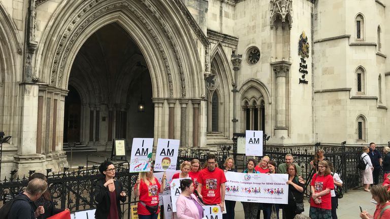Parents are challenging the Government over SEND funding in a landmark case at the High Court