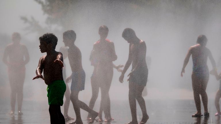 Parts of Spain are on high alert for both high temperatures and wildfires