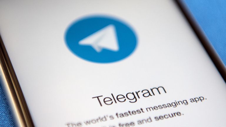 Telegram messaging app