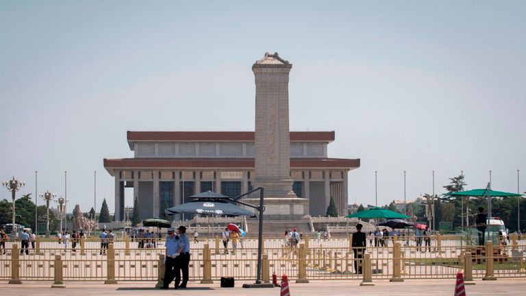 Tiananmen Square is quiet on the 30th anniversary of a bloody crackdown there 