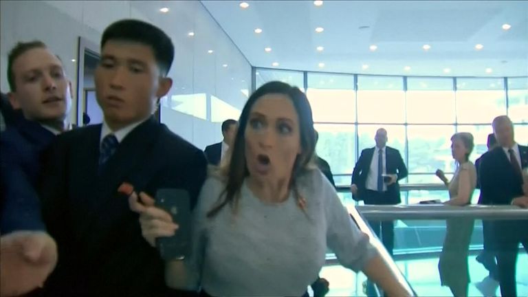 White House press secretary Stephanie Grisham