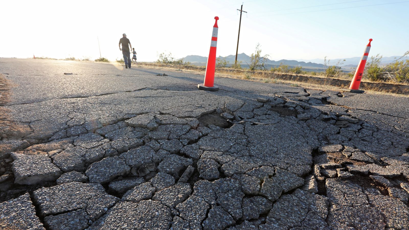 California earthquake Powerful aftershock hits US state after