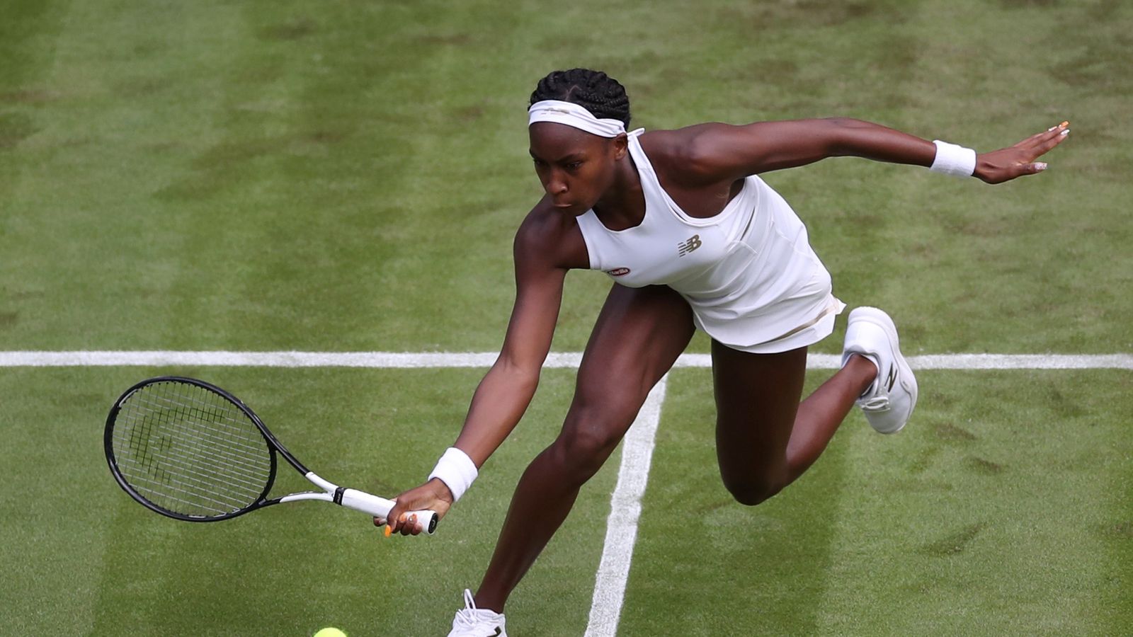 Cori Gauff is 'here to win' Wimbledon and she's already proving to be