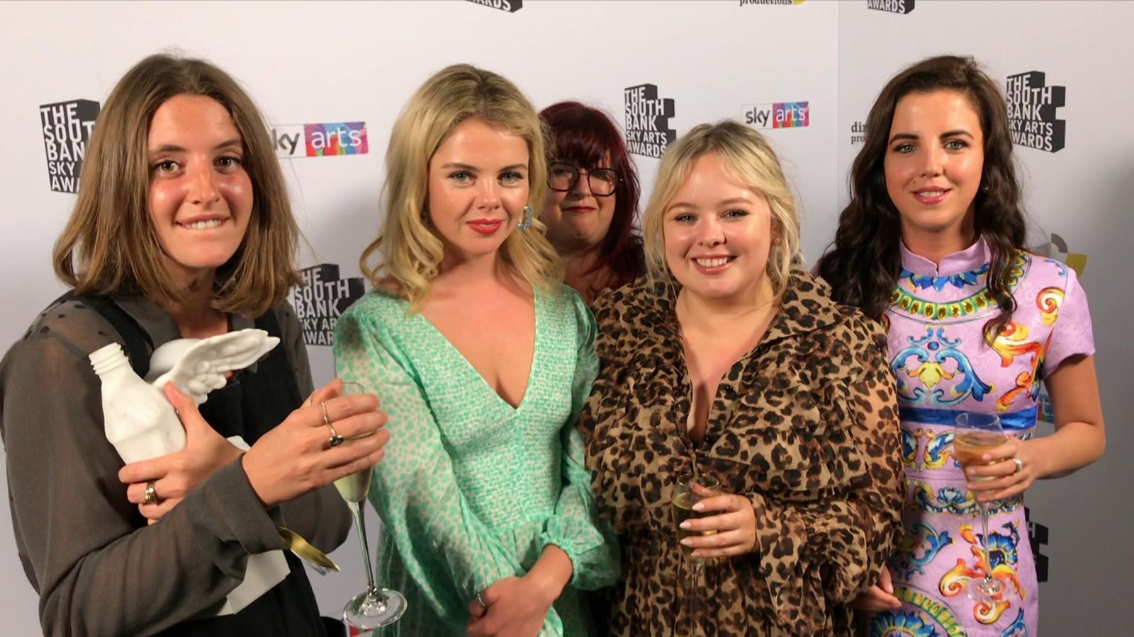Derry Girls They gave us champagne! Ents & Arts News Sky News