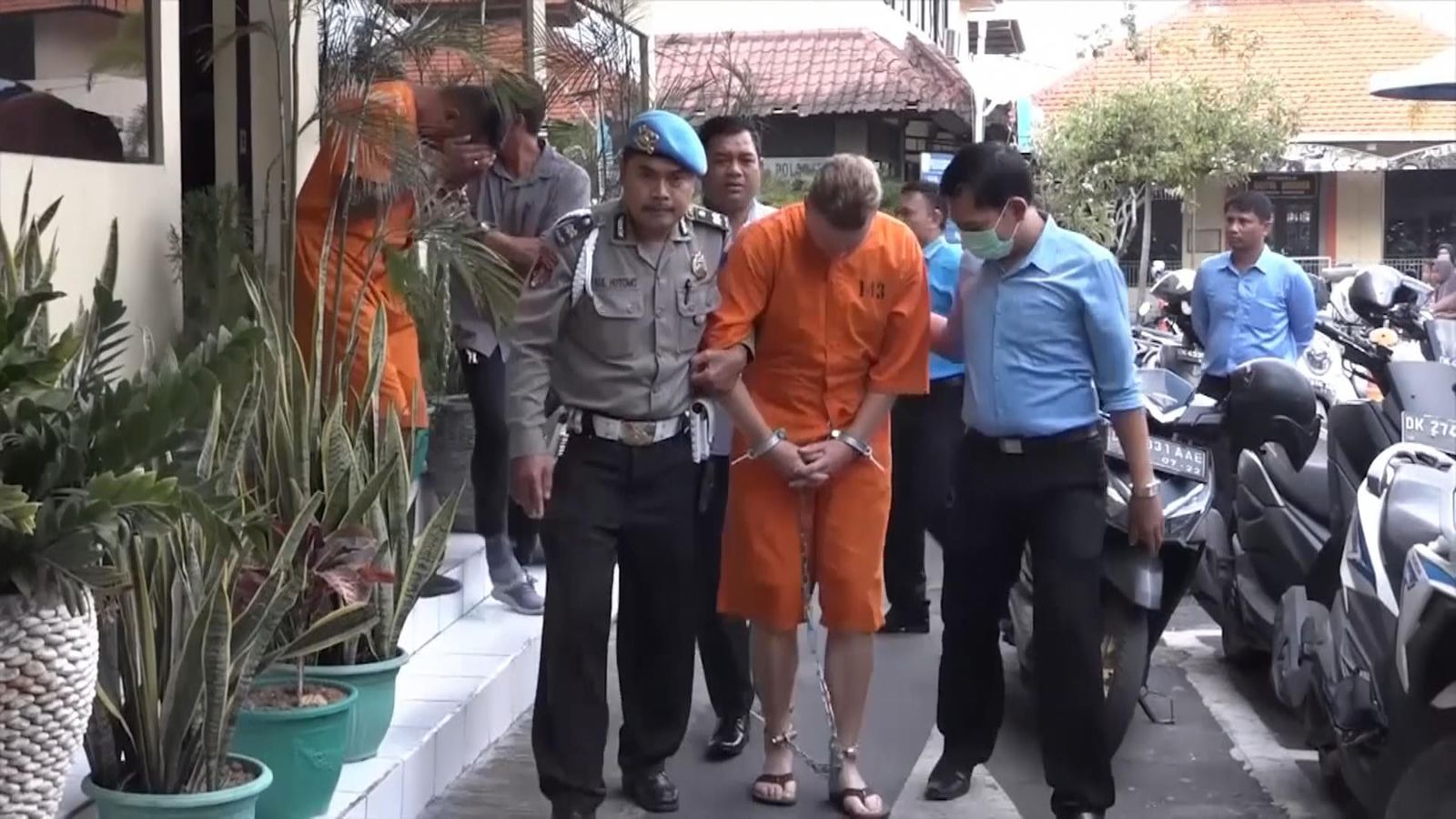 Amazing Crime Boss Steven Lyons Paraded By Bali Police After Airport Arrest Landscape Digital Art Amazing Crime Boss Steven Lyons Paraded By Bali Police After Airport Arrest Landscape Digital Art