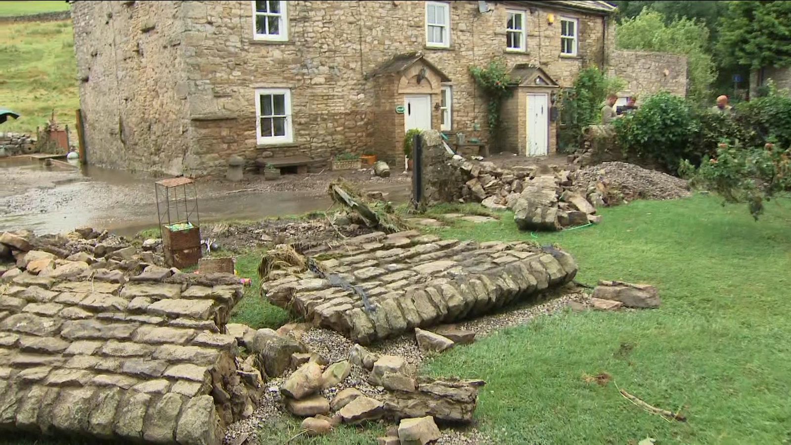 'Raging torrents' as 'horrific' flooding hits Yorkshire | UK News | Sky ...