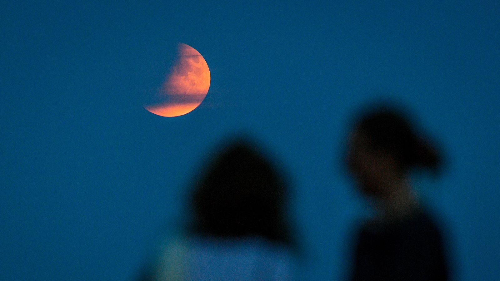 Partial lunar eclipse: Moon's tribute 50 years after historic Apollo 11 ...