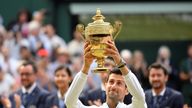 Novak Djokovic battled past Roger Federer in the longest Wimbledon final in history 