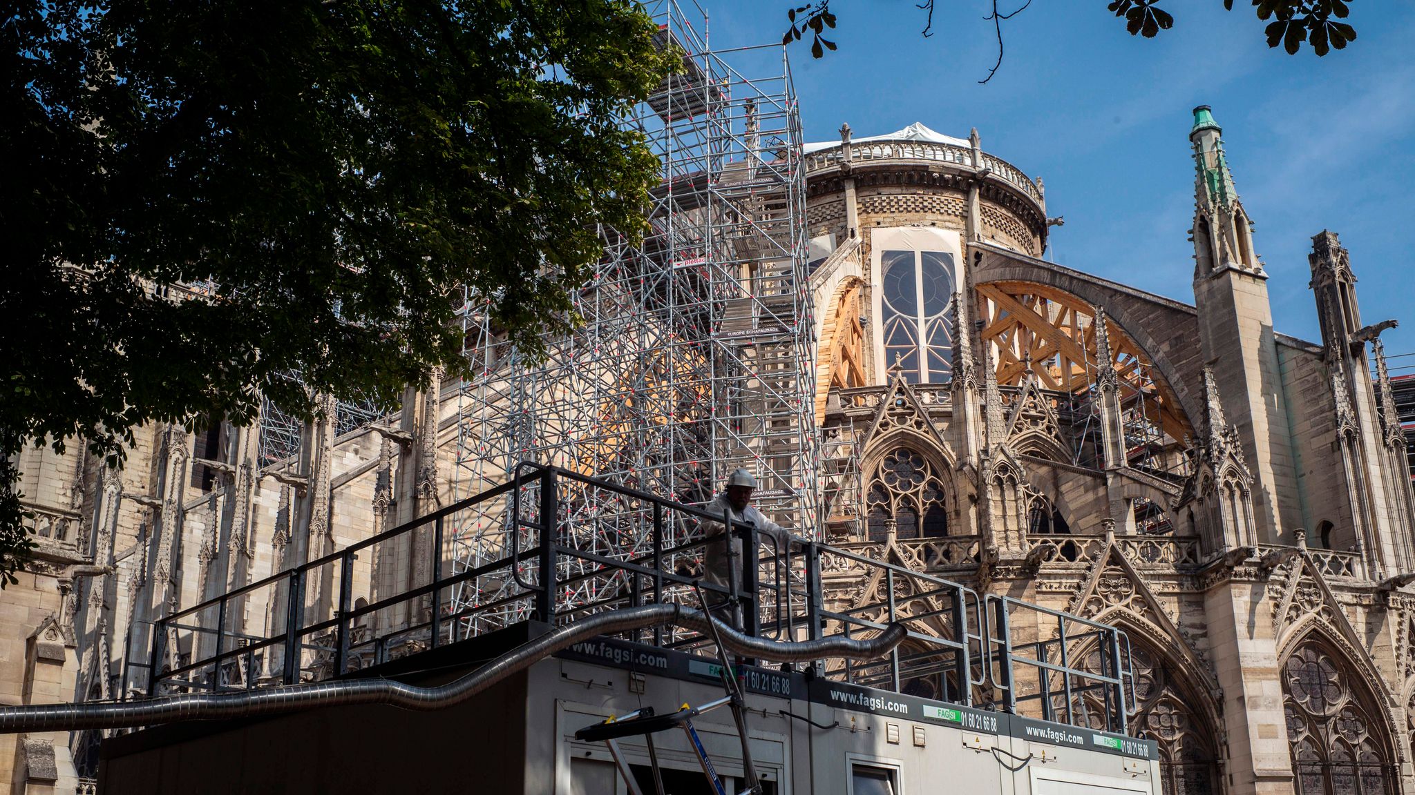 Europe weather Heatwave may cause collapse of Notre Dame Cathedral's