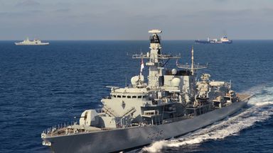 Royal Navy warship shadowing British tanker after Iran threat | World ...