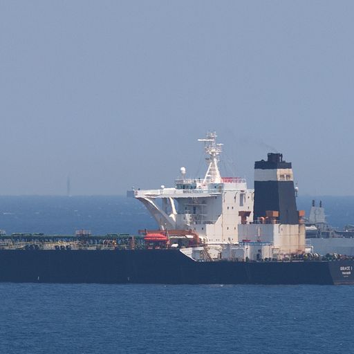 Iranian president warns UK of 'consequences' over oil tanker seized off Gibraltar