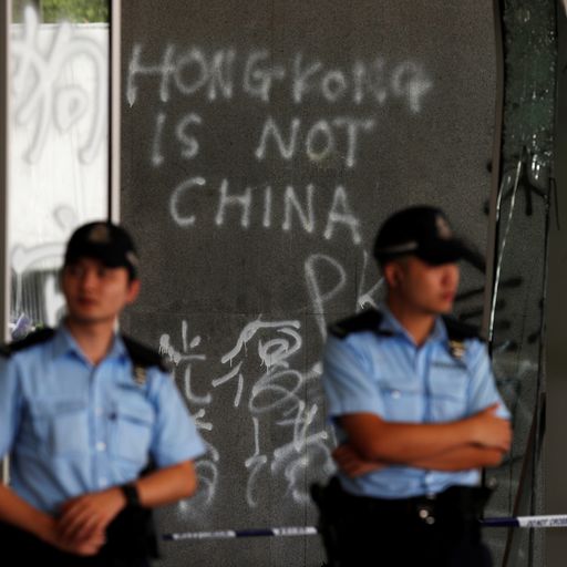 Hong Kong protest leader defends 'teammates' over invasion of government building