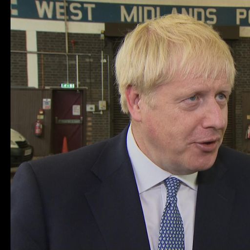 Boris Johnson 'absolutely' rules out election before Brexit is delivered