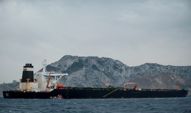 Iran tells UK it wants to resolve crisis over supertanker seized off Gibraltar