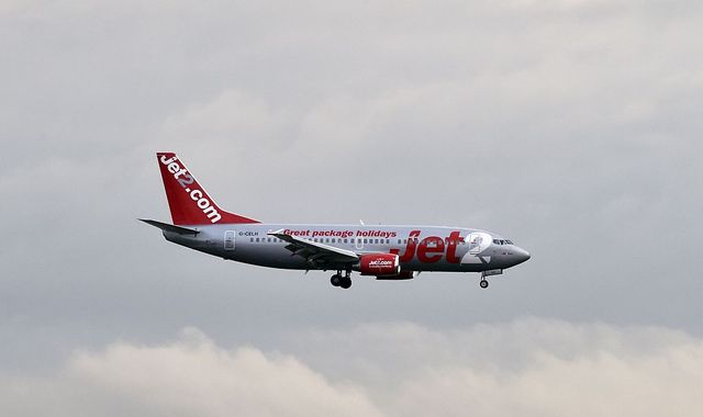 Jet2.com orders 'abusive' passenger to pay £85k after RAF jets escort plane back to UK