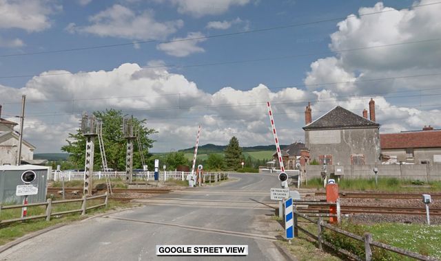 Woman and three children killed as car and train collide at level crossing in France