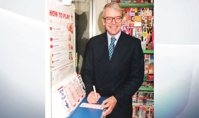 National Archives: Released papers reveal No 10 'feared John Major winning first lottery'