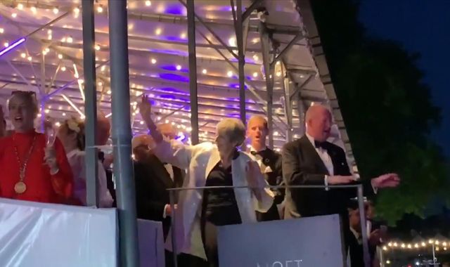 'Relaxed' Theresa May shows off Dancing Queen moves - again